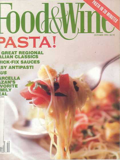 Food & Wine - October 1993