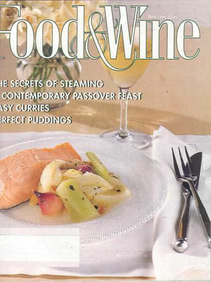 Food & Wine - April 1994