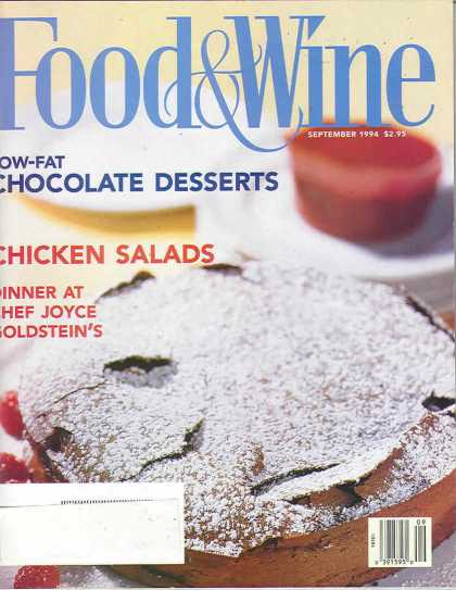 Food & Wine - September 1994