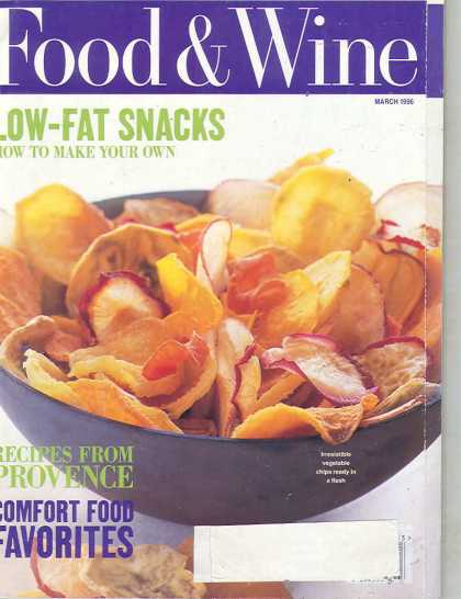 Food & Wine - March 1996