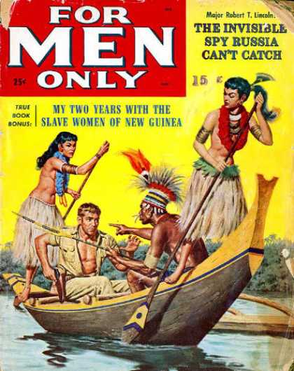 For Men Only - 8/1958
