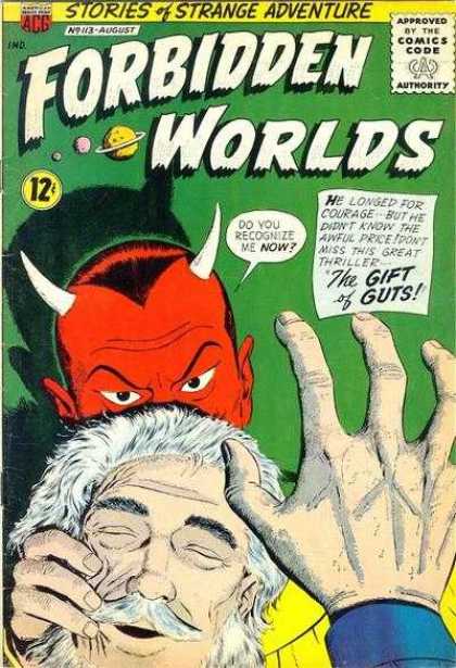 Forbidden Worlds 113 - Devil - Horns - Price - Thriller - Gift