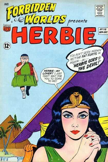 Forbidden Worlds 116 - Herbie - My Lover - Fat Furys - The Devil - Presents