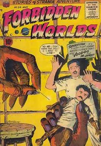 Forbidden Worlds 54 - Voodoo - Stories - For Strange Adventure - No 54 May - Doll