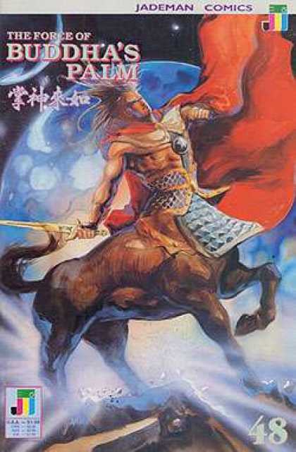 Force of Buddha's Palm 48 - 48 - Half Man - Half Horse - Planet - Sword