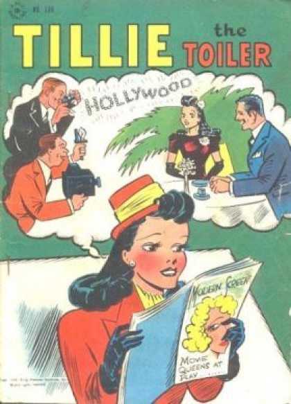 Four Color 106 - Tillie - The Toiler - Hollywood - Movie Queens At Play - Photographers