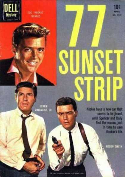 Four Color 1159 - Dell - 10 Cents - 77 Sunset Strip - Good Looking Men - Neckties
