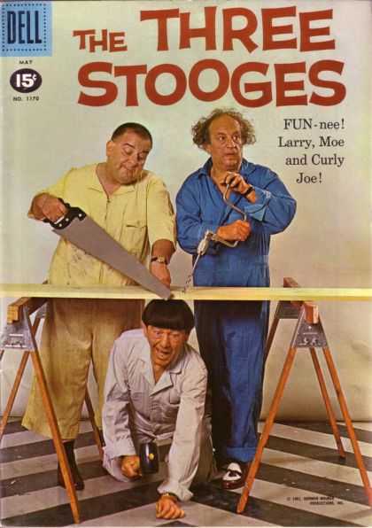 Four Color 1170 - Dell - Larry - Curly - Moe - Three Stooges