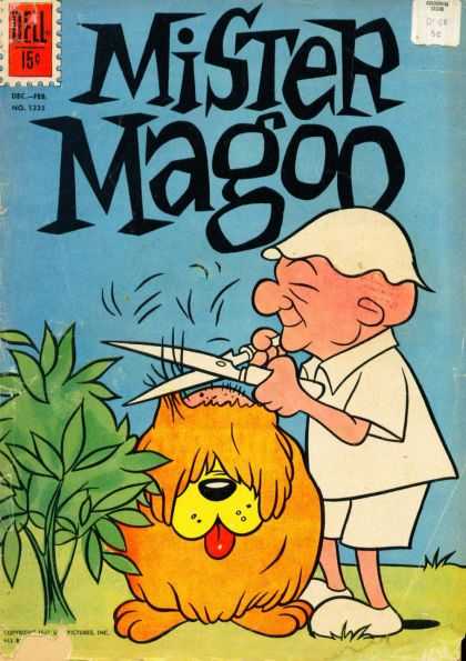 Four Color 1235 - Magoo - Old Man - Funny - Dog - Cutting