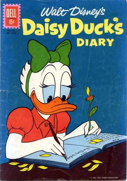 Four Color 1247 - Daisy - Duck - Diary - Disney - Comic