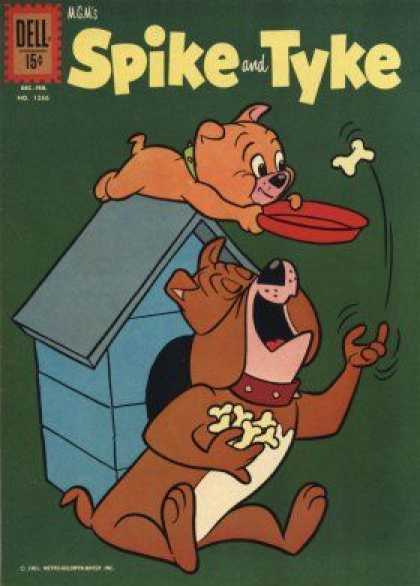 Four Color 1266 - Dell - Mgm - Spike And Tyke - Dogs - Bones