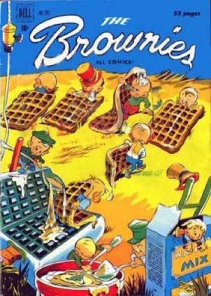 Four Color 293 - Waffles - Brownies - Whistle - Spoons - Batter