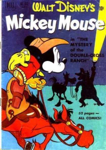 Four Color 313 - Mickey Mouse - Gun - Glove - Horses - Boots