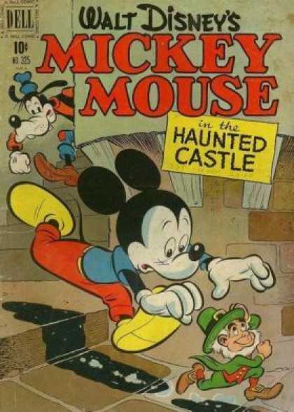 Four Color 325 - Leprechaun - Pursuit - Castle - Goofy - Mickey Mouse