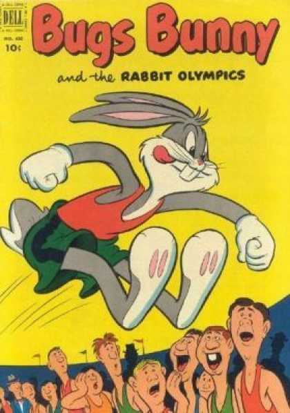Four Color 432 - Dell - Bugs Bunny - Rabbit Olympics - Track U0026 Field - Long Jump