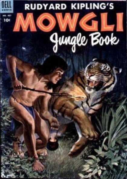 Four Color 487 - Dell Comic - 10c - Rudyard Kiplings - Jungle - Book
