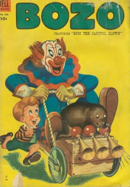 Four Color 508 - Clown - Trumpets - Cart - Tie - Boy