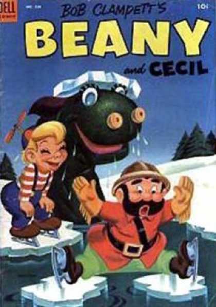 Four Color 530 - Bob Clampett - Dell - Beany And Cecil - 10 Cents - Beanie Hat