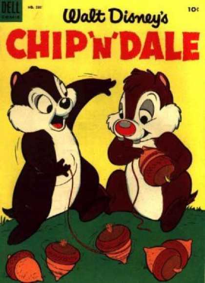 Four Color 581 - Walt Disney - Nuts - Squirrels - Red Nose - Nut Yoyo