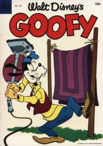 Four Color 627 - Walt Disneys - Goofy - Vacuum Cleaner - Carpet - Dell