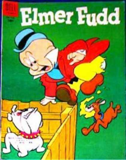 Four Color 628 - Dell - Humor - Elmer Fudd - Animation - Dogs