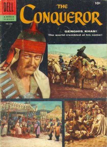 Four Color 690 - Dell - Genghis Khan - Conqueror - 10 Cents - Horses