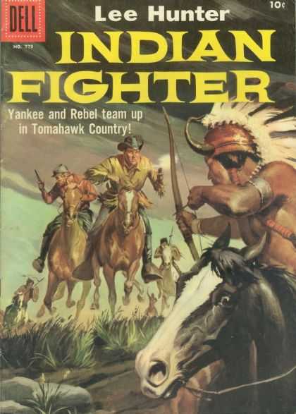 Four Color 779 - Indian - Bow - Arrow - Horses - Cowboys
