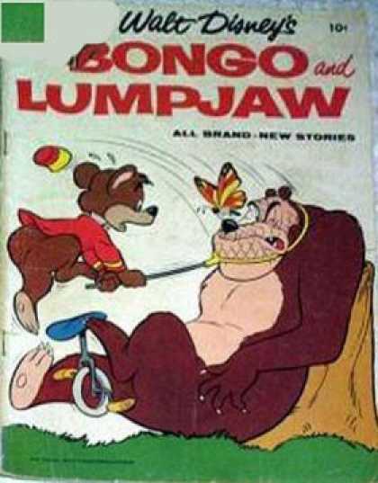 Four Color 886 - Walt Disney - Bongo And Lumpjaw - Bear - Butterfly - Unicycle