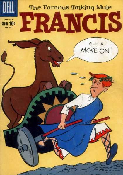 Four Color 991 - Francis - Mule - Move On - Cart - Lady