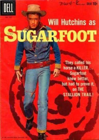 Four Color 992 - Will Hutchins - Sugarfoot - Cowboy - Hat - Pistol
