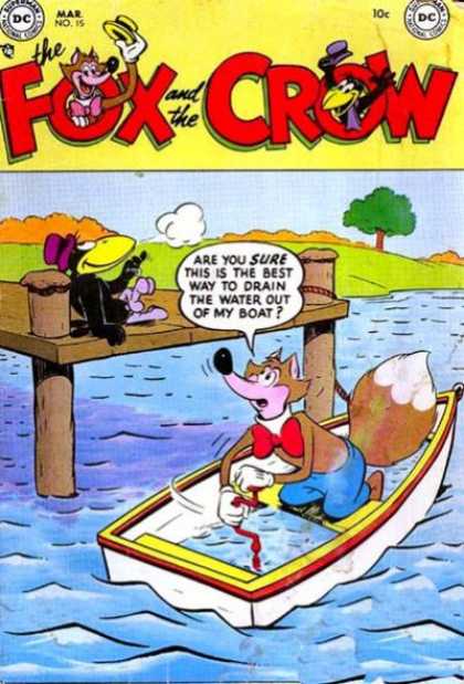 Fox and the Crow 15 - Sinking Boat - River - Rope - Screw Drivver - Pier
