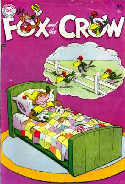 Fox and the Crow 22 - Bed - Dc - Dream - Fence - Birds
