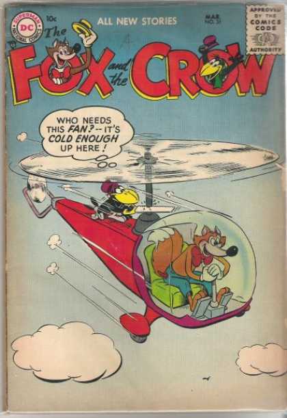 Fox and the Crow 31 - Hellicopter - Fox - Crow - Sky - Fast