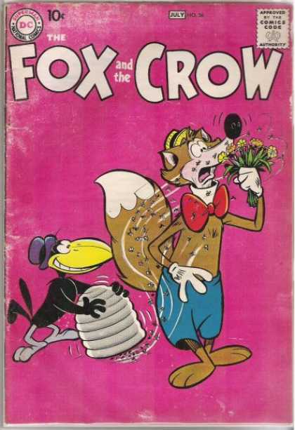 Fox and the Crow 56 - Flowers - Bee - Beehive - Smell - Scared