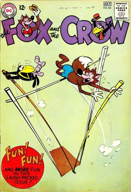 Fox and the Crow 86 - No 86 July - Fun Fun And More Fun - Polevault - Green - Laugh-packed Issue