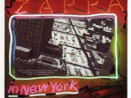 Frank Zappa - Frank Zappa - Zappa In New York