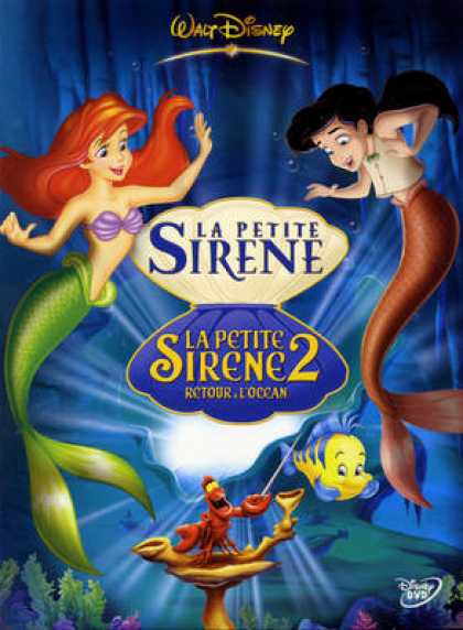 French DVDs - La Petite Sirene/La Petite Sirene 2