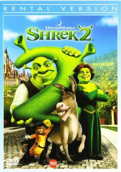 French DVDs - Shrek 2