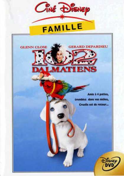 French DVDs - 102 Dalmatiens