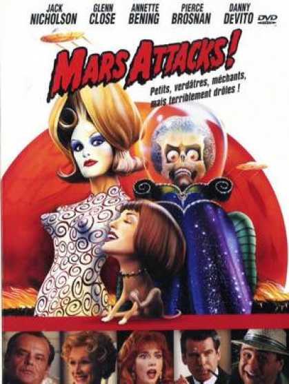 French DVDs - Mars Attacks!