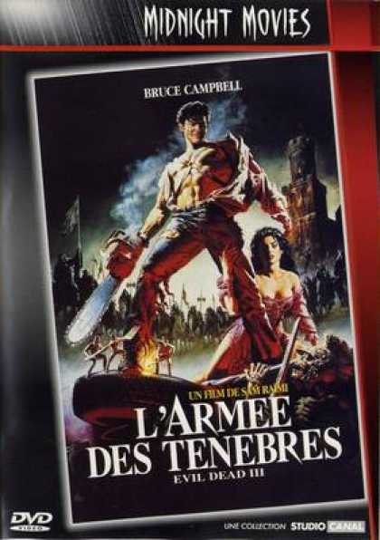 French DVDs - Evil Dead 3