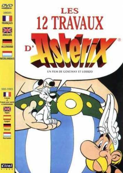 French DVDs - The 12 Works Of Asterix
