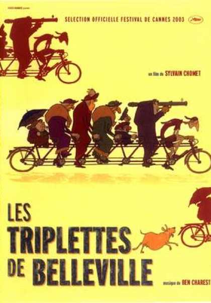 French DVDs - The Triplets Of Belleville