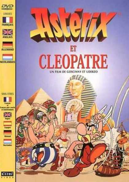 French DVDs - Asterix Meets Cleopatra