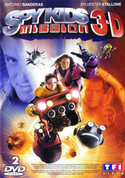 French DVDs - Spy Kids 3D Mission