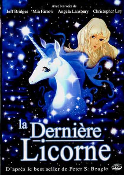 French DVDs - La Derniere Licorne