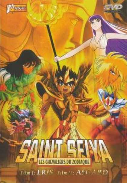 French DVDs - Saint Seiya 1 - 2