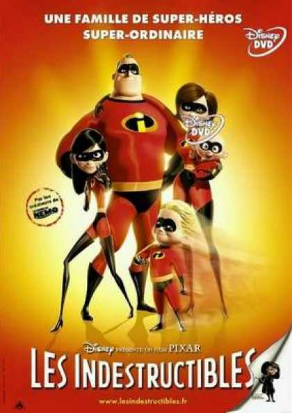 French DVDs - The Incredibles