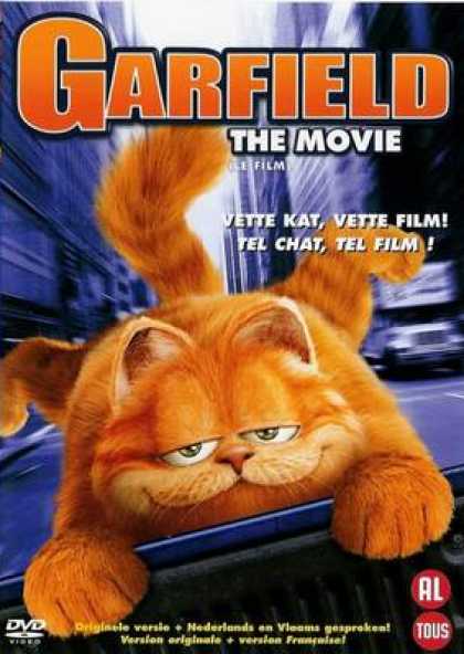 French DVDs - Garfield