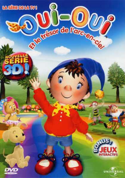 French DVDs - Oui Oui Et Le Tr�sor De L'arc En Ciel